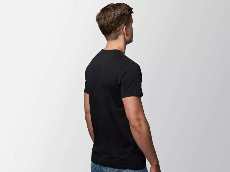 Paffen Sport T-Shirt Logo Basic, Schwarz-Rot 3