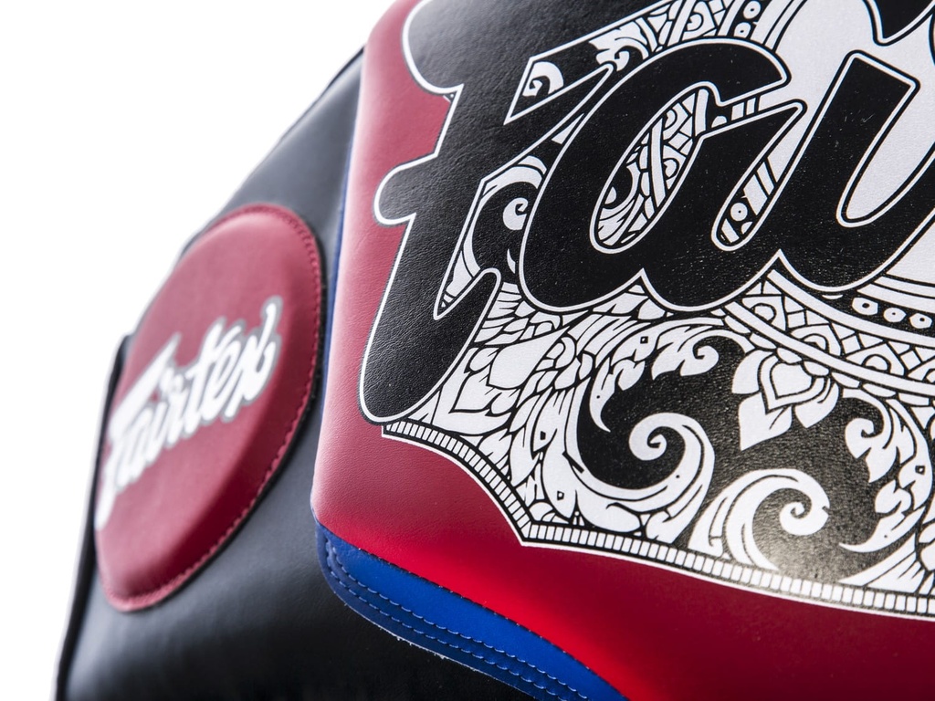 Fairtex Belly Pad BPV3, Schwarz-Rot