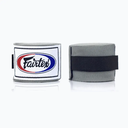 Fairtex Boxbandagen 4,5m Halbelastisch, Grau 2