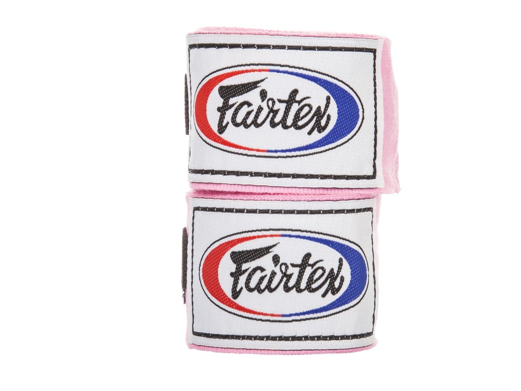 Fairtex Boxbandagen 4,5m Halbelastisch, Pink 2