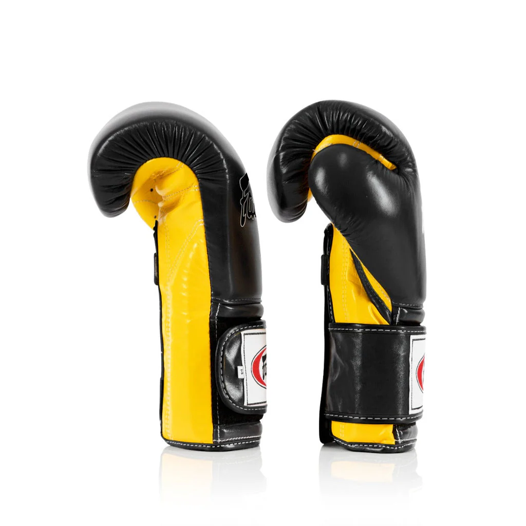 Fairtex Boxhandschuhe BGV9 Mexican Style, Schwarz-Gelb 4