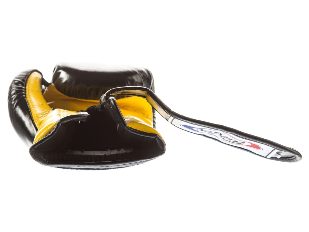 Fairtex Boxhandschuhe BGV9 Mexican Style, Schwarz-Gelb