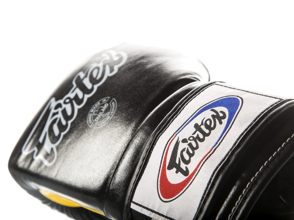 Fairtex Boxhandschuhe BGV9 Mexican Style, Schwarz-Gelb 10