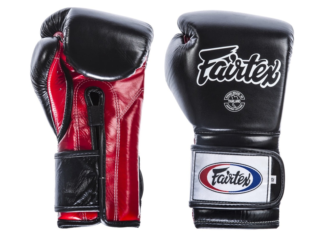 Fairtex Boxhandschuhe BGV9 Mexican Style, Schwarz-Rot 2