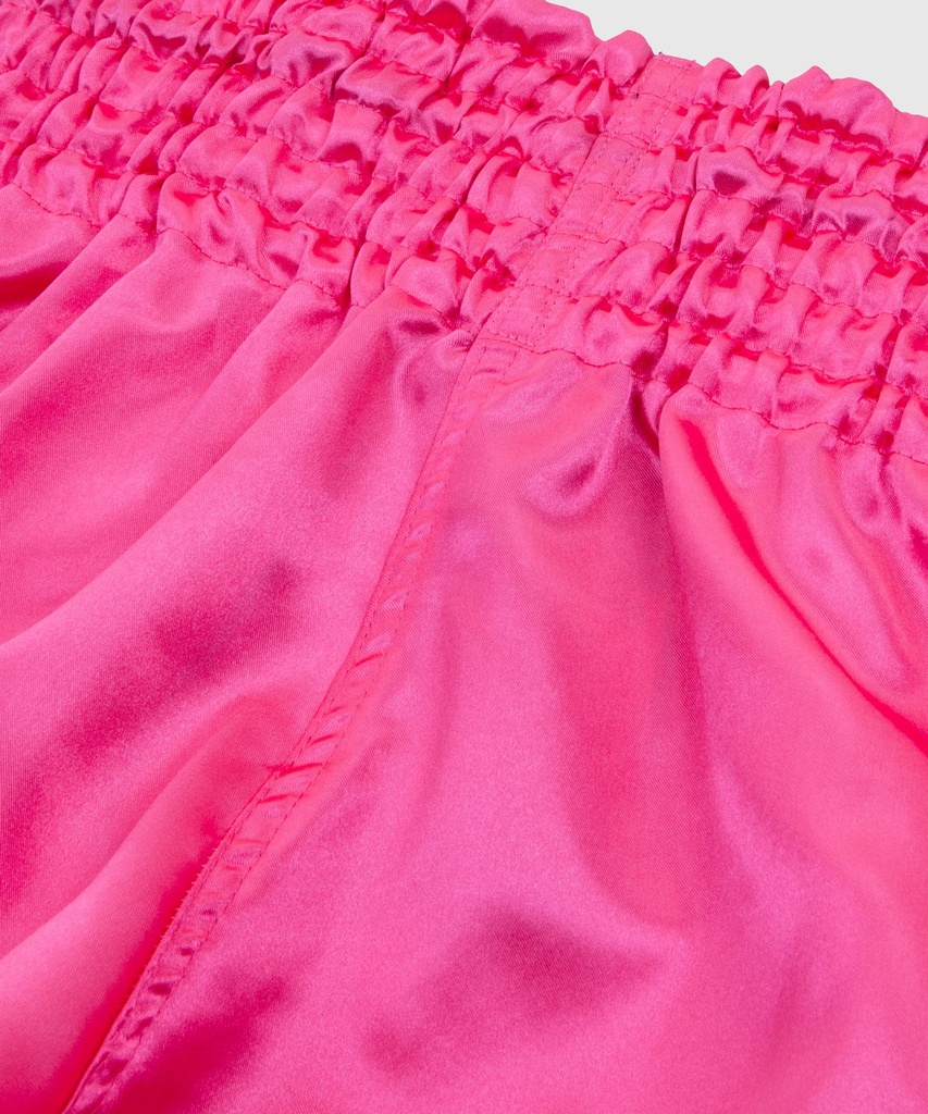 Venum Muay Thai Shorts Classic, Pink-Weiß 5