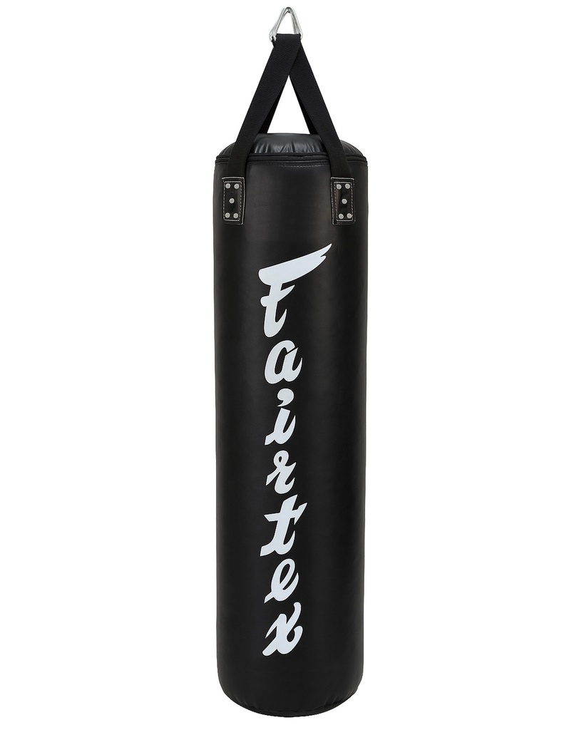 Fairtex Boxsack Banana HB5 120x35cm 30kg, Schwarz