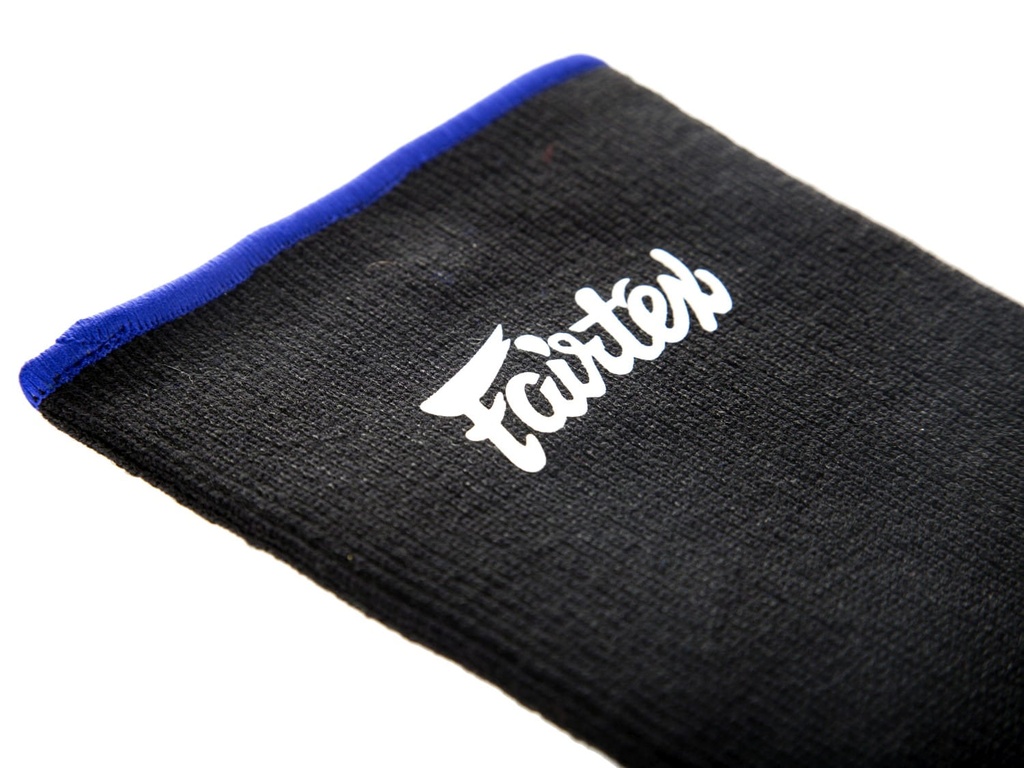 Fairtex Fußbandage AS1, Schwarz-Blau 3
