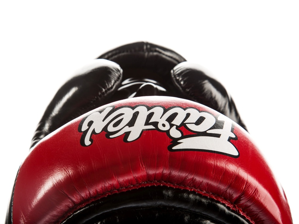 Fairtex Kopfschutz Full Coverage HG13F, Rot 9