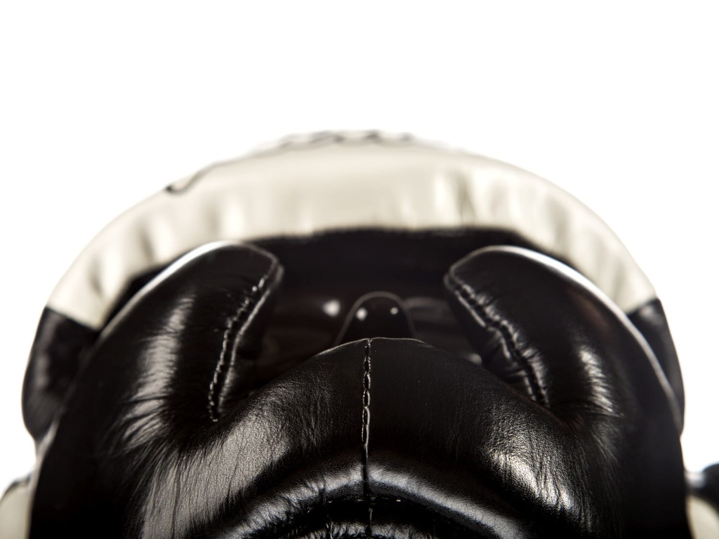 Fairtex Kopfschutz Full Coverage HG13F, Schwarz-Weiß 7