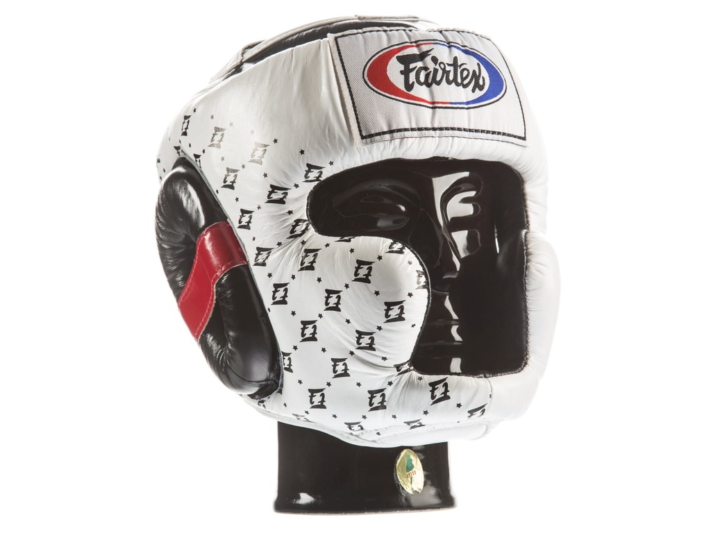 Fairtex Kopfschutz Super Sparring HG10, Weiß 6