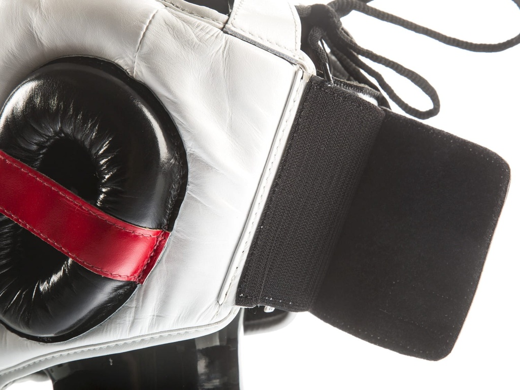 Fairtex Kopfschutz Super Sparring HG10, Weiß 9