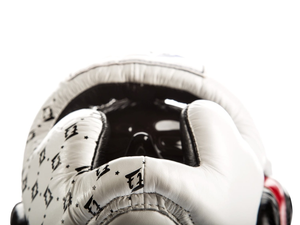 Fairtex Kopfschutz Super Sparring HG10, Weiß 11