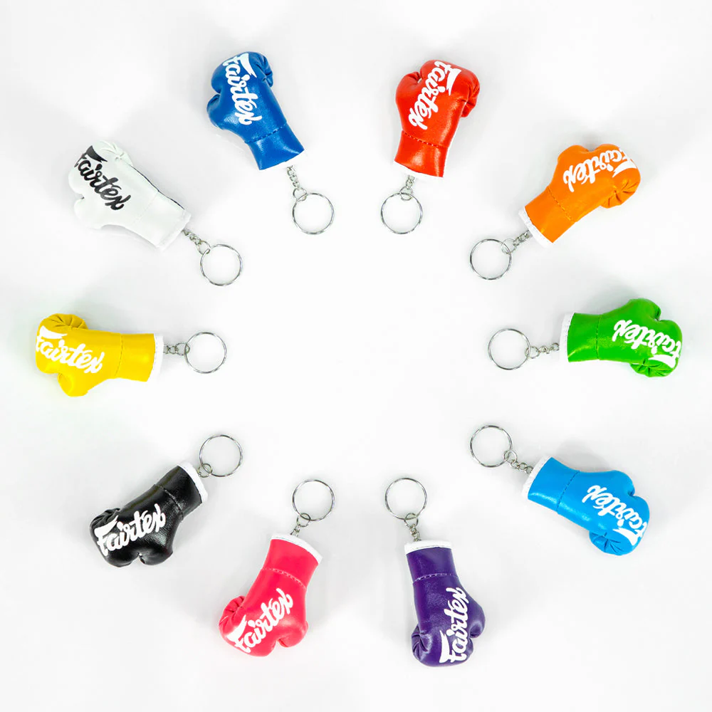 Fairtex Mini-Boxhandschuh Schlüsselanhänger KC1, Hellblau 7