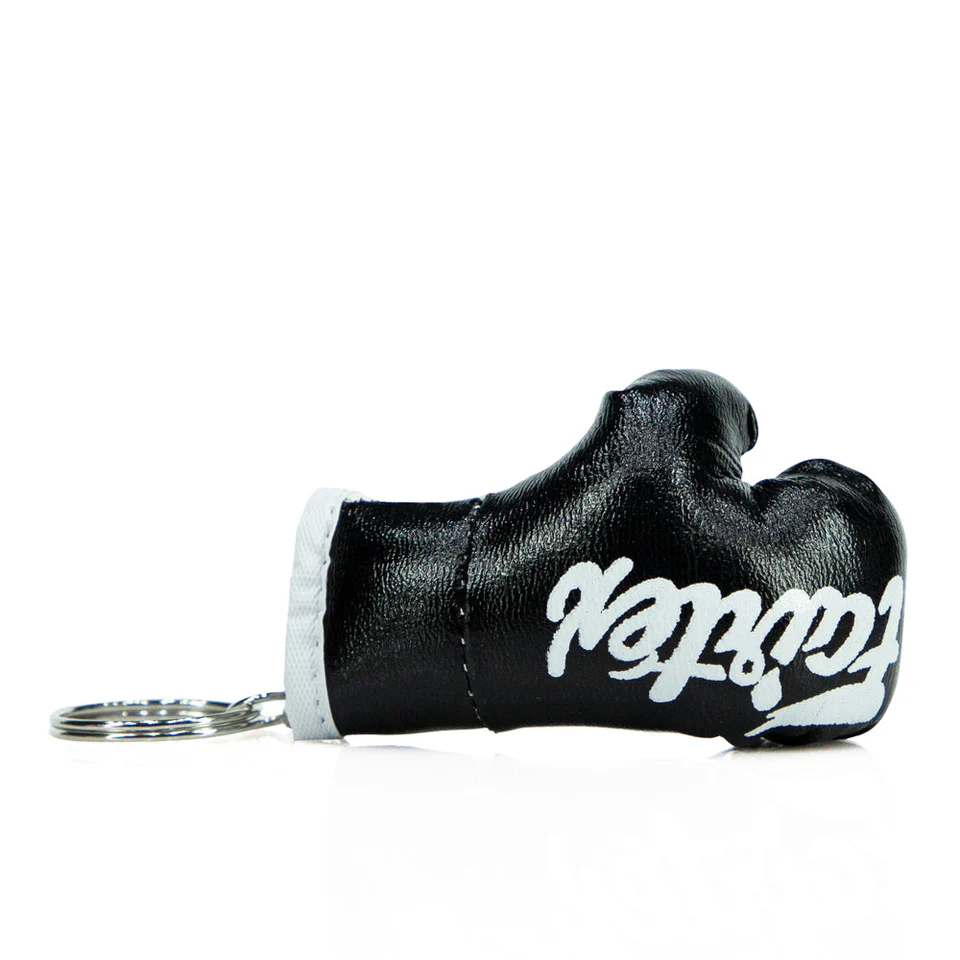 Fairtex Mini-Boxhandschuh Schlüsselanhänger KC1, Schwarz 2