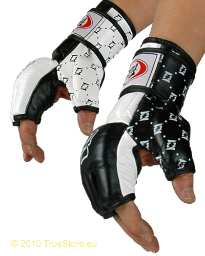 Fairtex MMA Handschuhe FGV17, Schwarz-Weiß 7