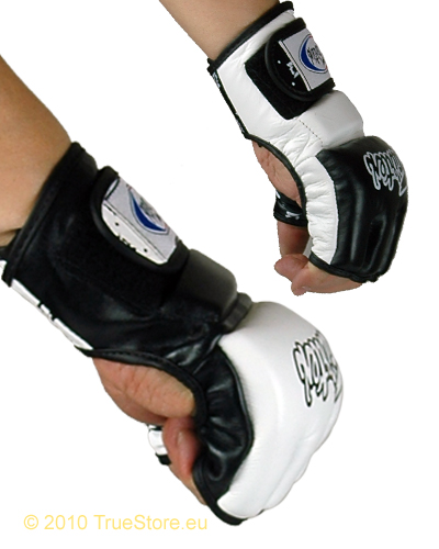 Fairtex MMA Handschuhe FGV17, Schwarz-Weiß 8