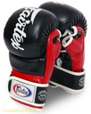 Fairtex MMA Handschuhe Super Sparring FGV18, Schwarz-Rot 2