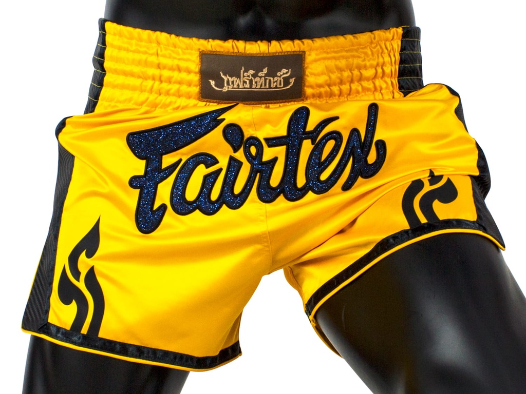 Fairtex Muay Thai Shorts BS1701, Gelb 3