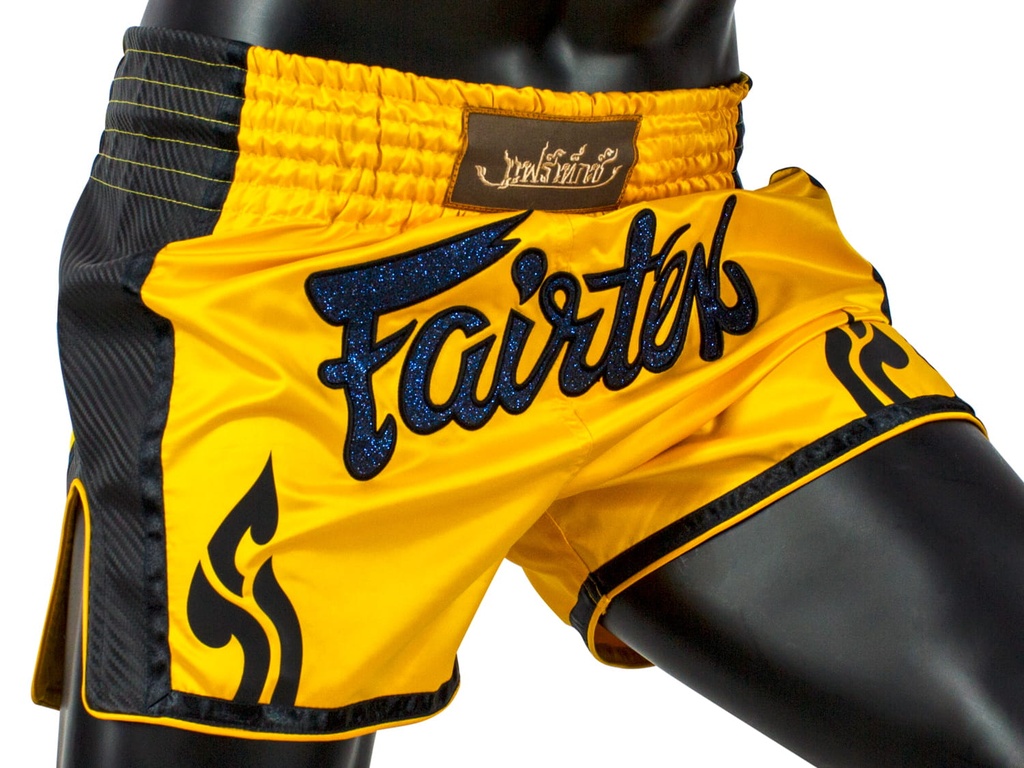 Fairtex Muay Thai Shorts BS1701, Gelb