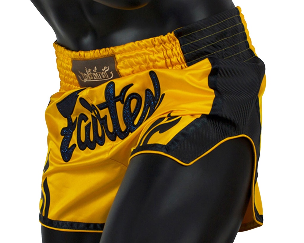 Fairtex Muay Thai Shorts BS1701, Gelb 5