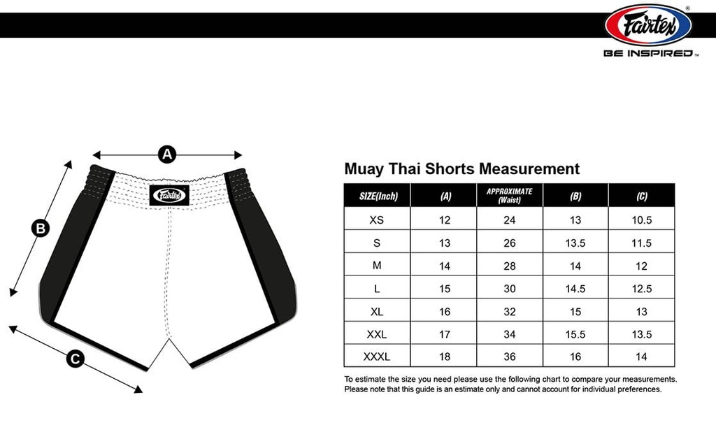 Fairtex Muay Thai Shorts BS1701, Gelb