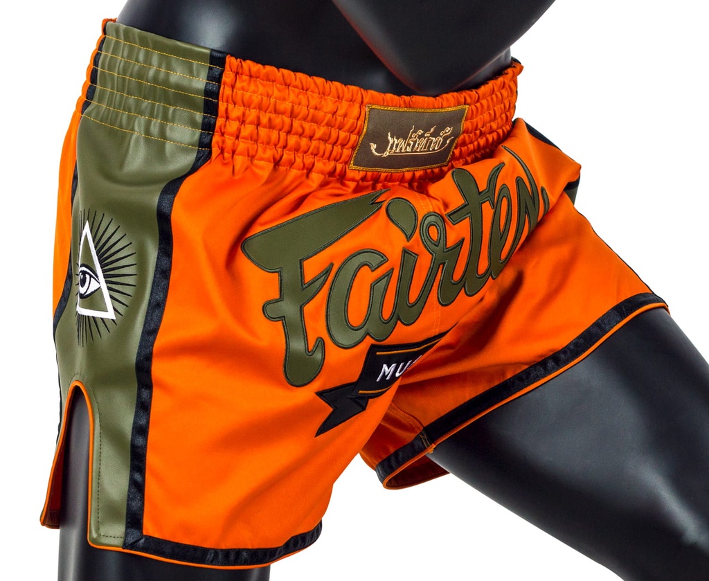 Fairtex Muay Thai Shorts BS1705, Orange 3