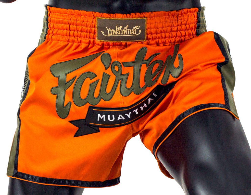 Fairtex Muay Thai Shorts BS1705, Orange 4