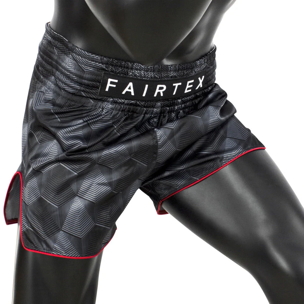 Fairtex Muay Thai Shorts BS1901, Schwarz 4