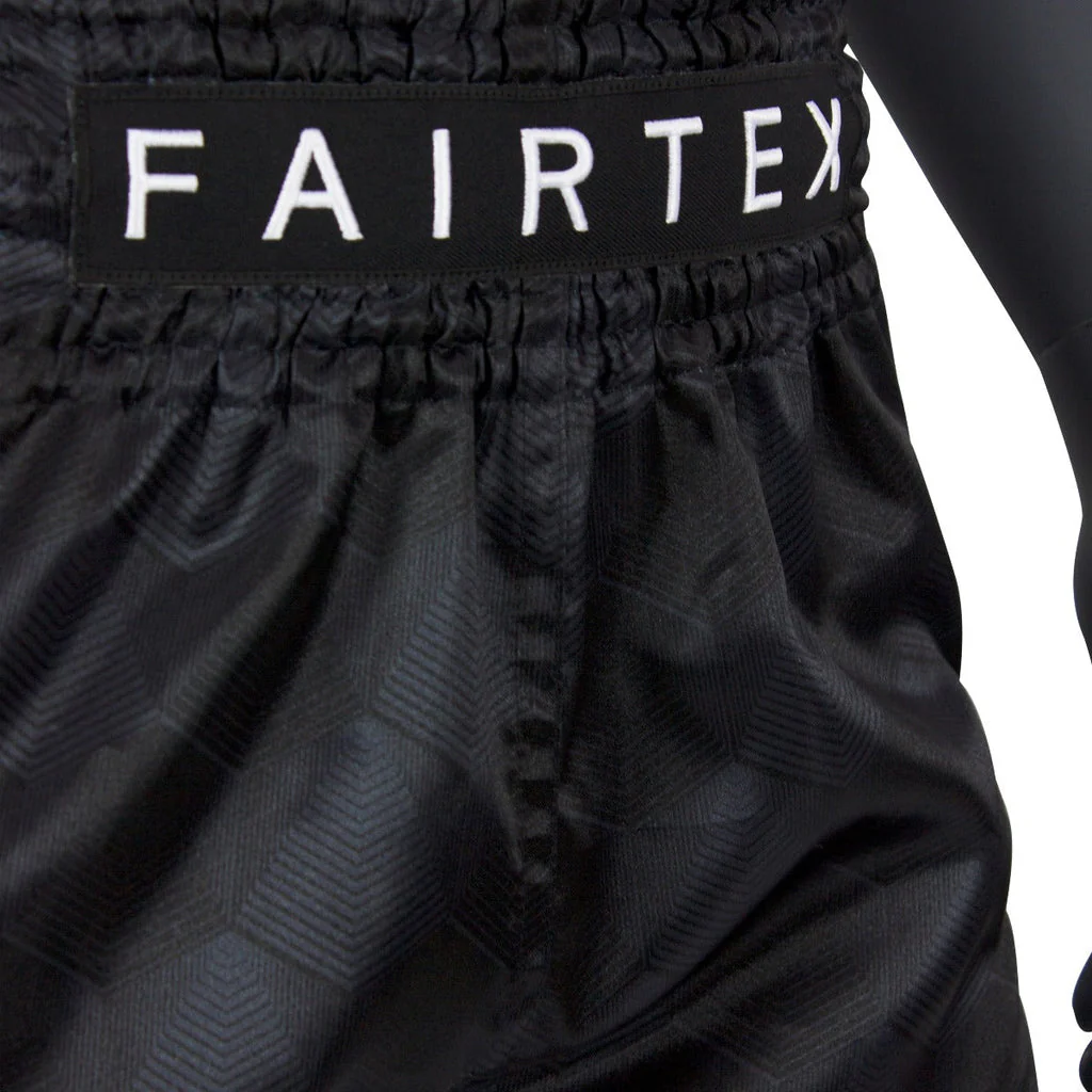 Fairtex Muay Thai Shorts BS1901, Schwarz 5
