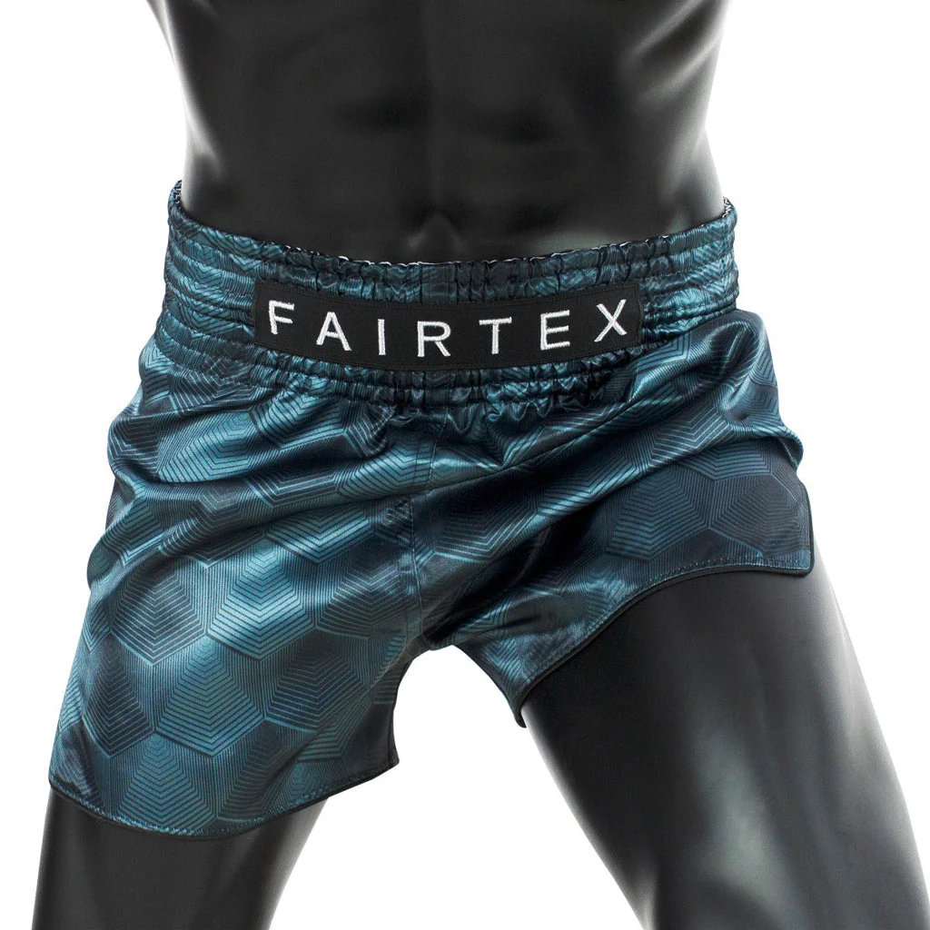 Fairtex Muay Thai Shorts BS1902, Blau 3