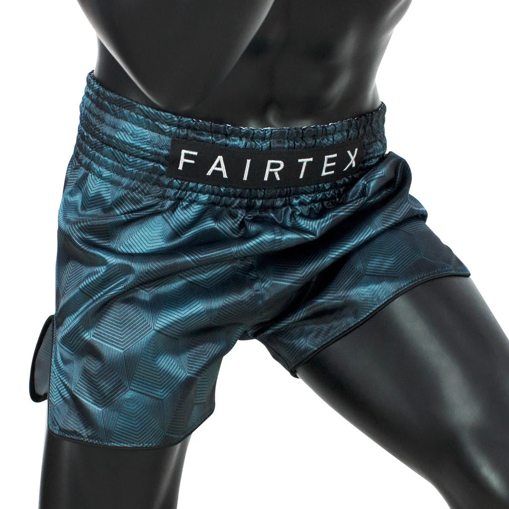 Fairtex Muay Thai Shorts BS1902, Blau 4