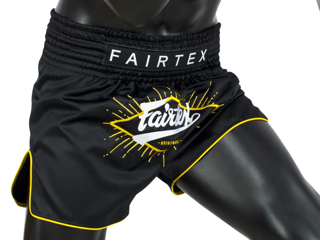 Fairtex Muay Thai Shorts BS1903, Schwarz 3