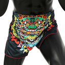 Fairtex Muay Thai Shorts BS1912 Kabuki, Schwarz