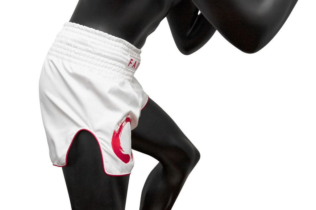 Fairtex Muay Thai Shorts BS1918, Weiß