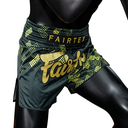 Fairtex Muay Thai Shorts BS1931, Schwarz-Gold 4