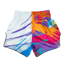 Fairtex Muay Thai Shorts BS1933 World Music, Weiß 2