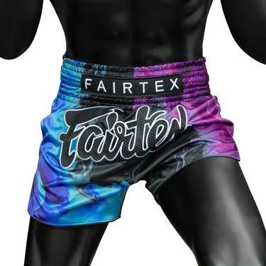 Fairtex Muay Thai Shorts BS1951 Tech House, Schwarz 3