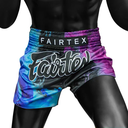 Fairtex Muay Thai Shorts BS1951 Tech House, Schwarz 3