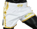 Fairtex Muay Thai Shorts Glory BSG2, Weiß-Gold 4