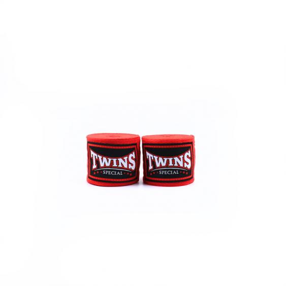 Twins Boxbandage 5m Unelastisch, Rot