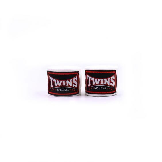 Twins Boxbandage 5m Unelastisch, Weiß
