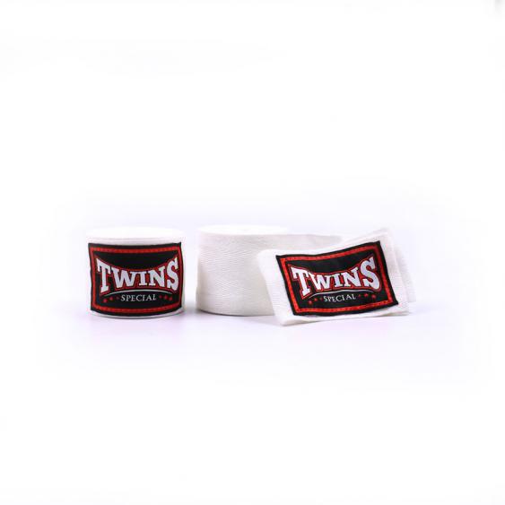 Twins Boxbandage 5m Unelastisch, Weiß