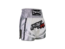 Twins Muay Thai Shorts Fight Or Die, Weiß