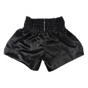 Twins Muay Thai Shorts TTE-01, Schwarz
