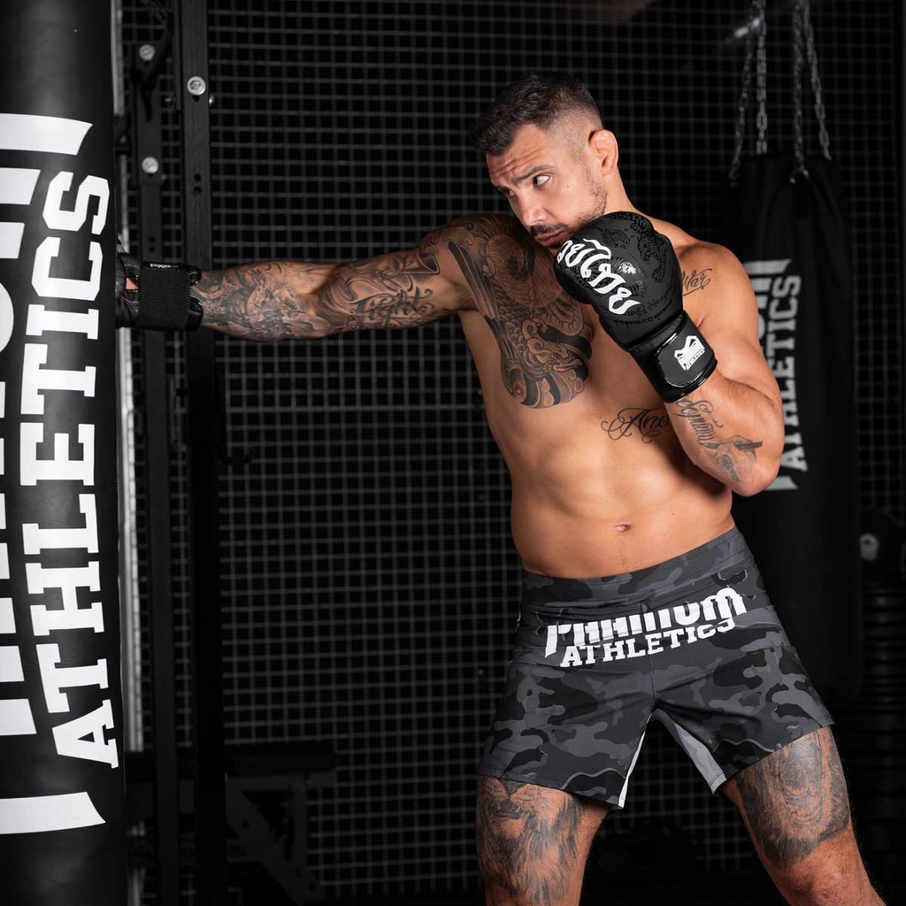 Phantom Boxhandschuhe Muay Thai, Schwarz 9