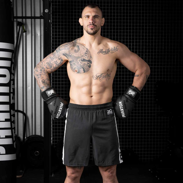 Phantom Fight Shorts Evo Apex, Schwarz 7