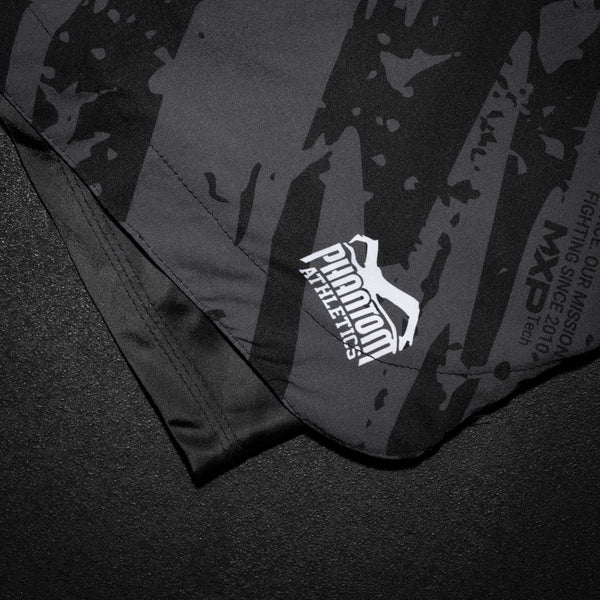Phantom Fight Shorts Fusion 2in1 Camo Tiger, Schwarz-Grau 5