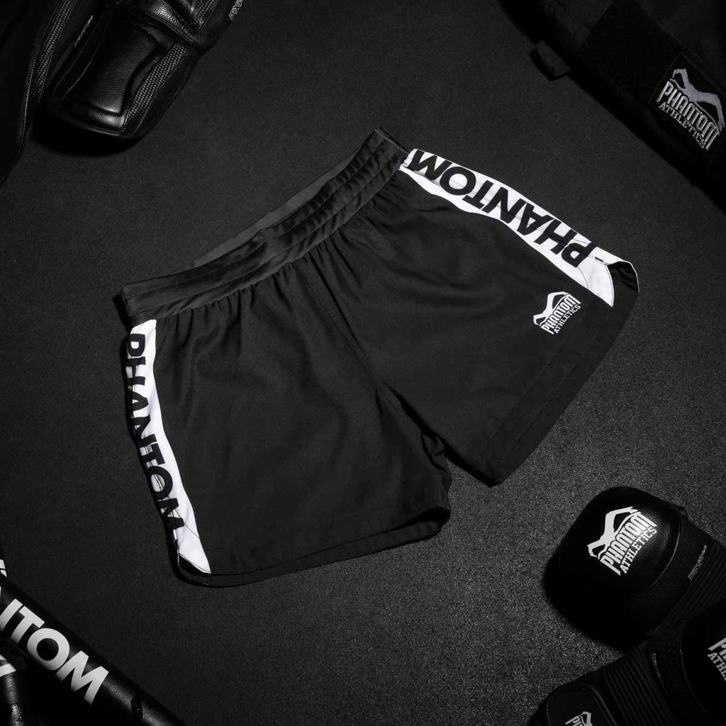 Phantom Fight Shorts Fusion Apex, Schwarz 3