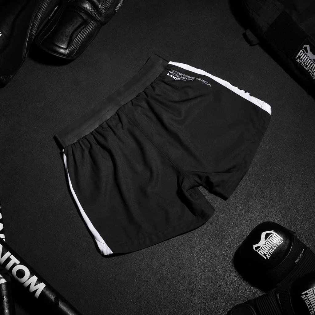 Phantom Fight Shorts Fusion Apex, Schwarz 4