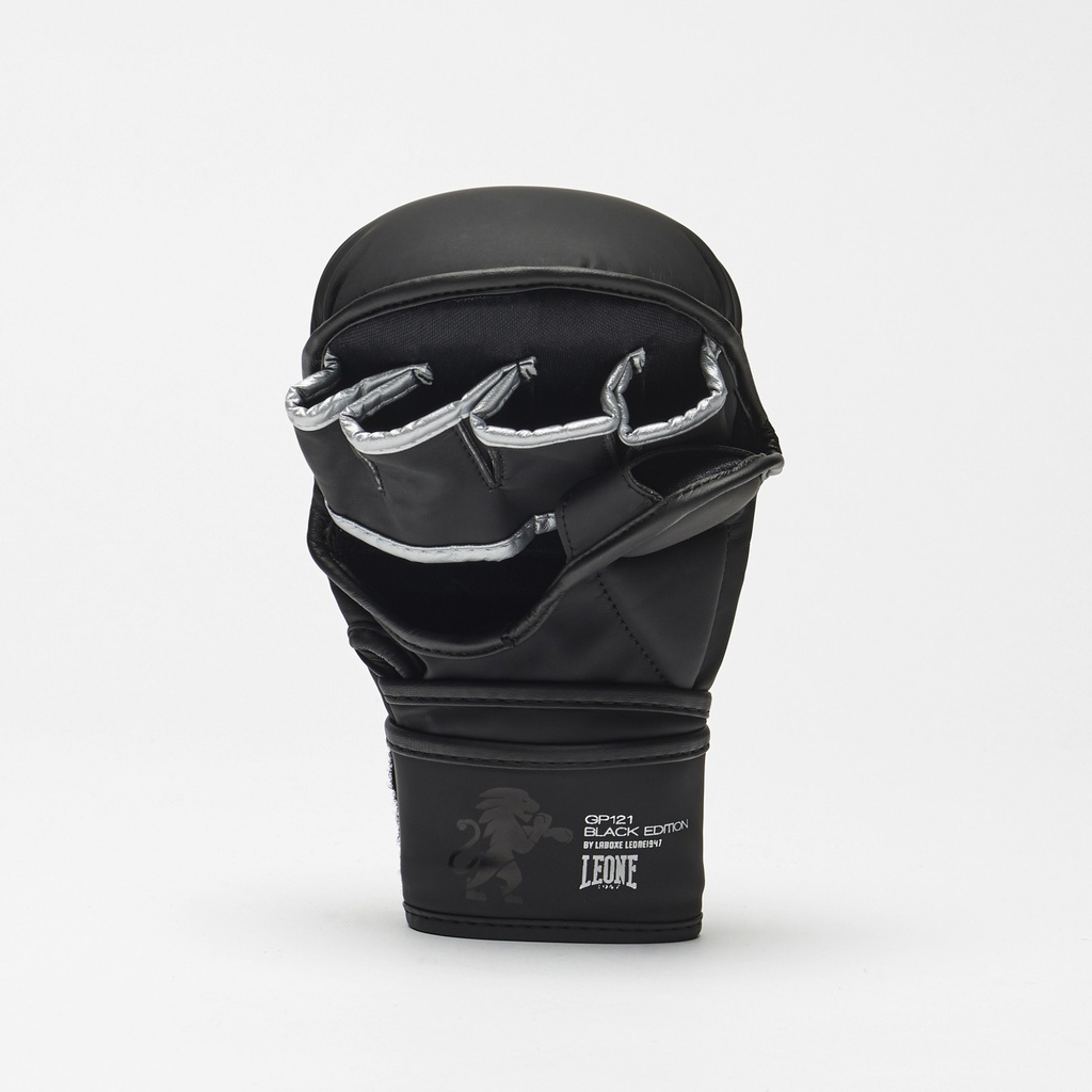 Leone MMA Sparring Handschuhe Black Edition, Schwarz 4